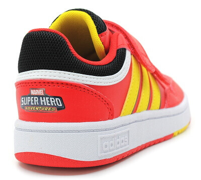 adidas HOOPS 3.0 CF C GY5536 červená, dětská obuv