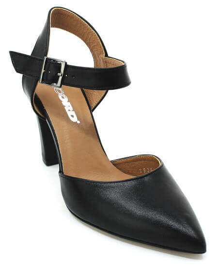 ACORD 8836 černé, dámské lodičky 