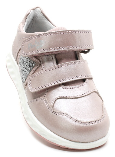 PONTE DA-03-1-393 pink, dětské polobotky