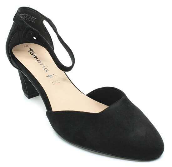 TAMARIS 1-24412 black, dámské lodičky vel.38