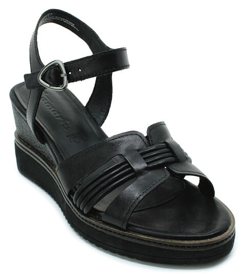TAMARIS 1-28243-20 black, dámské sandály
