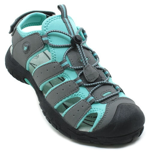 LICO NIMBO 470264 grau/turkis, juniorské sandály