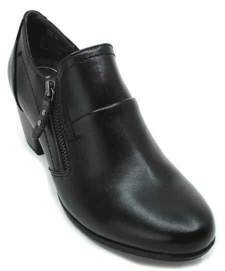 JANA 8-24469-41 001 black, dámské uzavřené lodičky vel.39