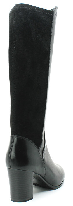 CAPRICE 9-25519-41 black comb, dámské kozačky vel.38 ½