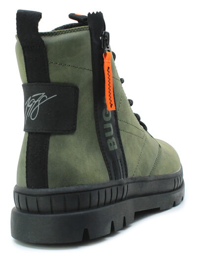 Bugatti 321-AGB33-5000 dark green, pánská zimní obuv
