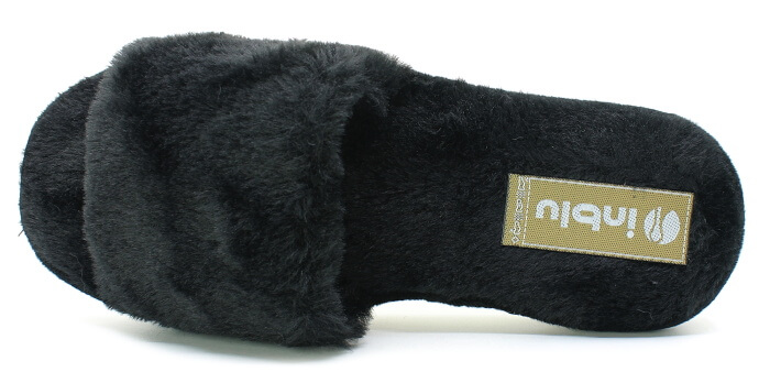 INBLU EK000005 black, dámské domácí pantofle vel.36