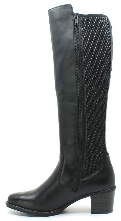 RIEKER Y2050-00 black, dámské kozačky vel.36