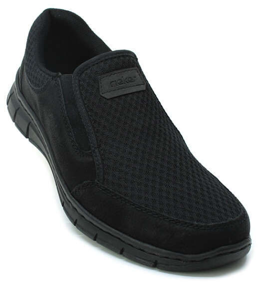 RIEKER B7761-00 black, pánské polobotky