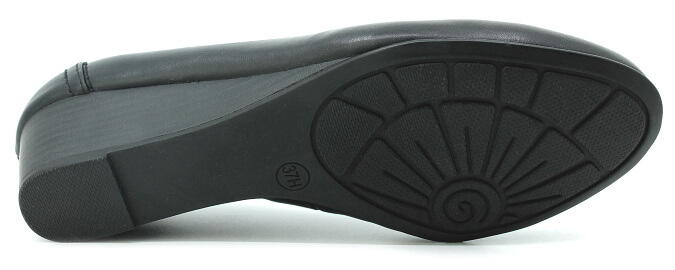 JANA 8-22376-42 001 black, dámské lodičky vel.39