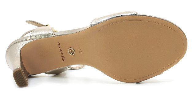 TAMARIS 1-28008 light gold, dámská společenská obuv vel.39