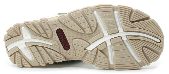 RIEKER 68866-40 grey, dámské sandály vel.38