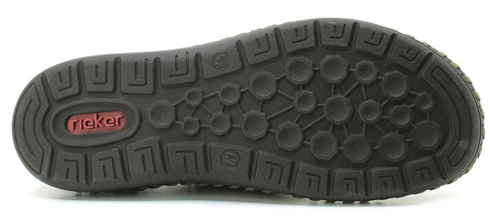 RIEKER B2464-25 brown, pánské mokasíny 