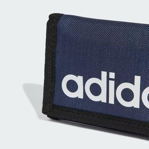 adidas Linear wallet JE9476 modrá peněženka 