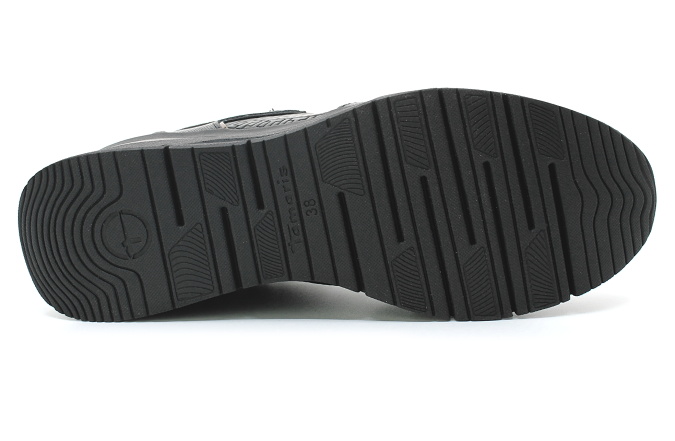 TAMARIS 1-23721-42 096 black/copper, dámské polobotky vel.37