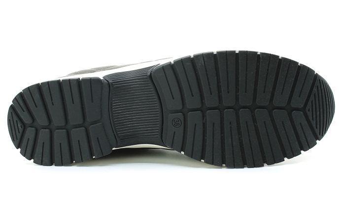 CAPRICE 9-23653-43 piombo metal, dámské polobotky