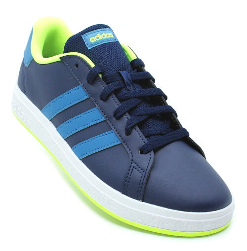 adidas GRAND COURT 2.0 K IH4887 modré, juniorská obuv vel.5
