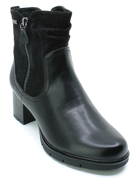 JANA 8-25362-43 black, dámská kotníková obuv