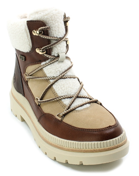 REMONTE D0C80-22 brown kombi, dámská kotníková obuv