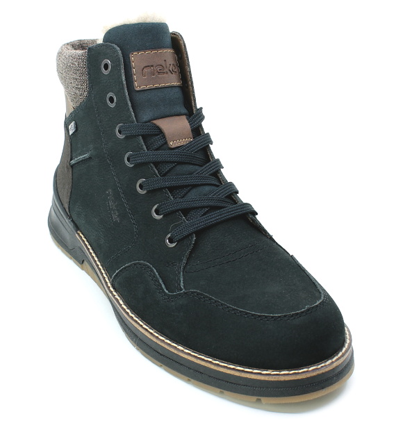 RIEKER 32344-14 blue, pánská zimní obuv 