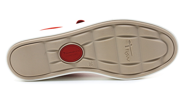 TAMARIS COMFORT 8-83707-42 red suede, dámské tenisky vel.40