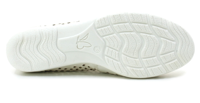 CAPRICE 9-22114-44 offwhite perl., dámské baleríny 