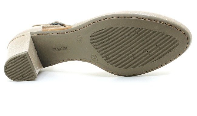 RIEKER 41087-60 beige, dámské lodičky vel.41