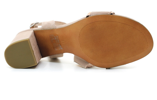 MARCO TOZZI 2-28347-42 nude comb, dámské společenské sandály vel.36