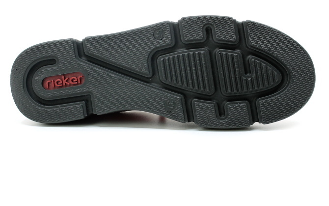 RIEKER N5903-33 red, dámské polobotky 
