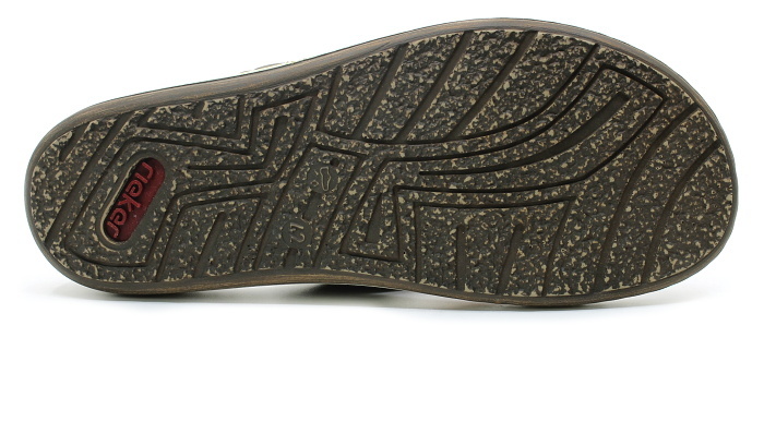 RIEKER 21043-54 green, pánské žabky