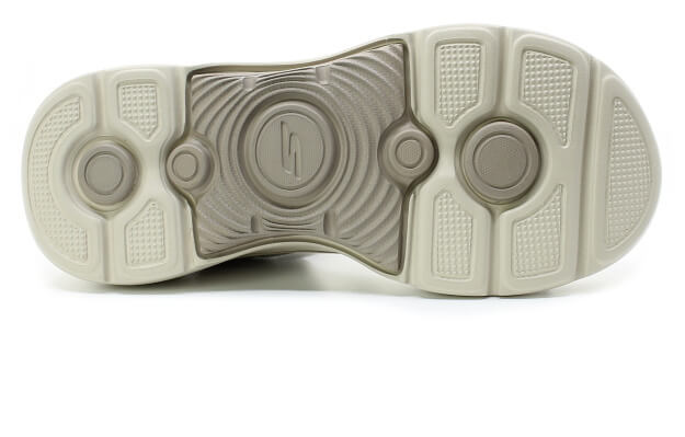 SKECHERS GO WALK ARCH FIT 140874/TPE béžová, dámské sandály