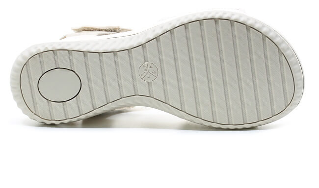 JANA 8-28772-44 400 beige, dámské sandály