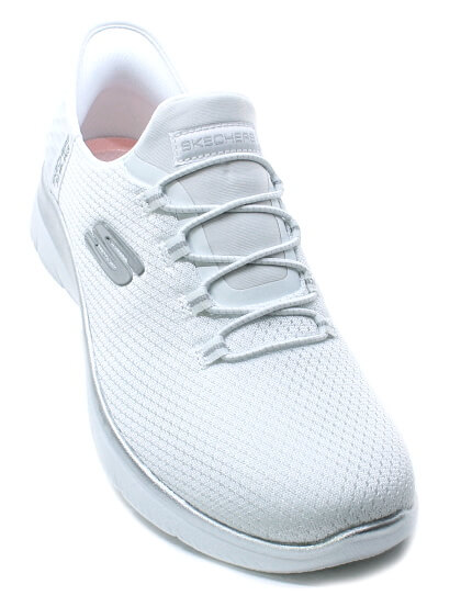 SKECHERS SUMMITS DIAMOND DREAM 150123/WSL white/silver, dámské tenisky