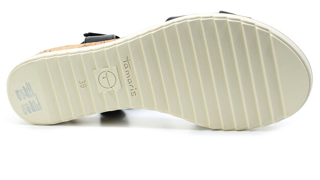 TAMARIS 1-28106-42 001 black, dámské sandály