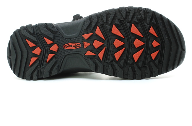 KEEN TARGHEE III 1022424 grey/black, pánské sandály vel.40 ½