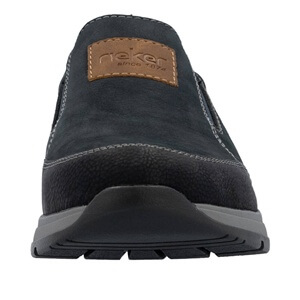 RIEKER 39657-14 blau, pánské mokasíny