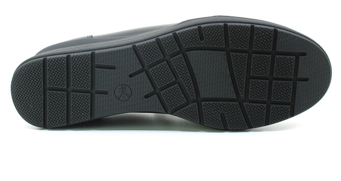 JANA 8-24701-45 001 black, dámské polobotky vel.40