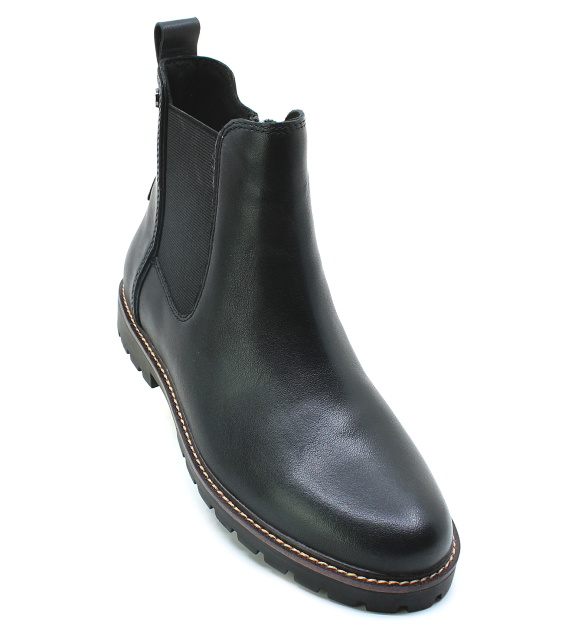 CAPRICE 9-25412-45 022 black nappa, dámská kotníková obuv vel.41