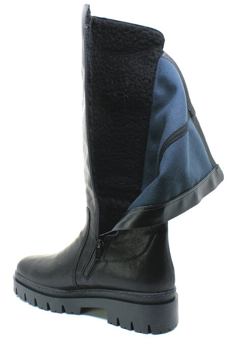 RIEKER Z9490-00 black, dámské kozačky vel.40