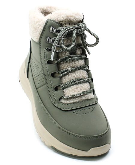 SKECHERS ON THE GO STELLAR alpine adventure 144756/OLV, dámská zimní obuv