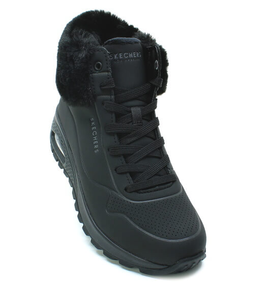 SKECHERS Uno Rugged Fall Air 167274/BBK černá, dámská zimní obuv