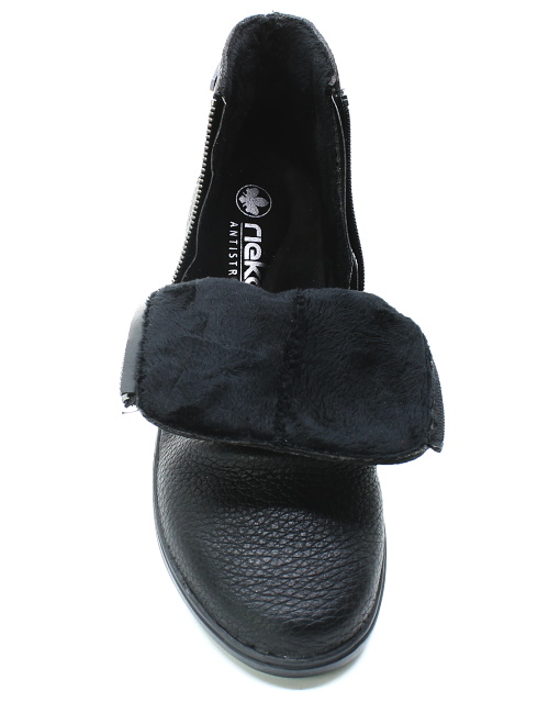 RIEKER Z0056-00 black, dámská zimní obuv vel.42