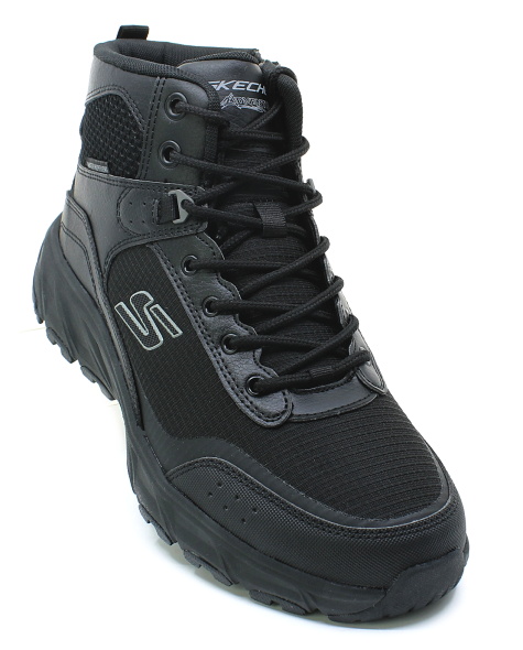 SKECHERS Hillcrest 2.0 Woodrock Peak 237804/BBK černá, pánská kotníková obuv