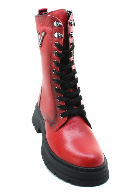 KLOP 248 K-148 red, dámské polokozačky