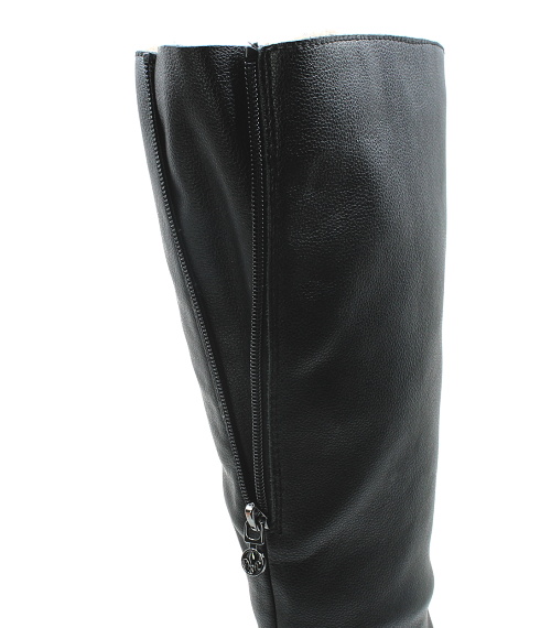 RIEKER Z9856-00 black, dámské kozačky vel.40