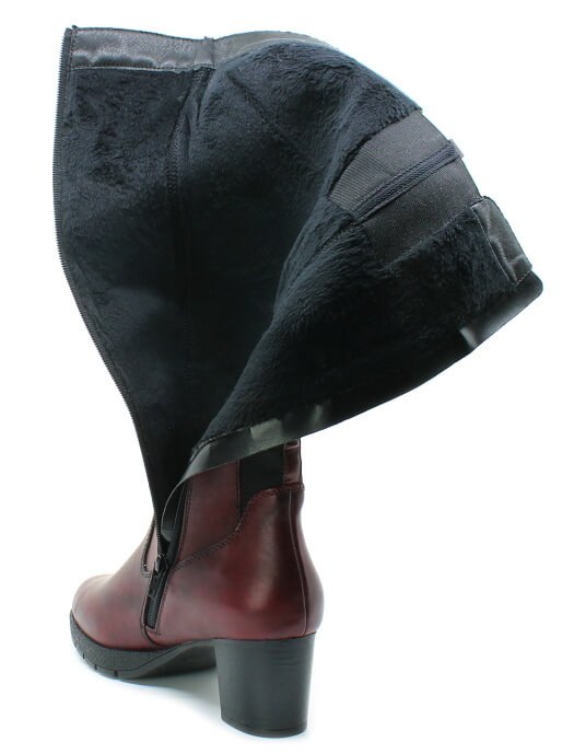 RIEKER 77684-35 red, dámské kozačky vel.41