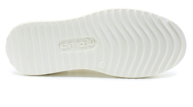 CAPRICE 9-23708-46 197 white comb, dámské tenisky