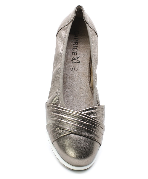 CAPRICE 9-22118-44 341 taupe metalic, dámské baleríny vel.41