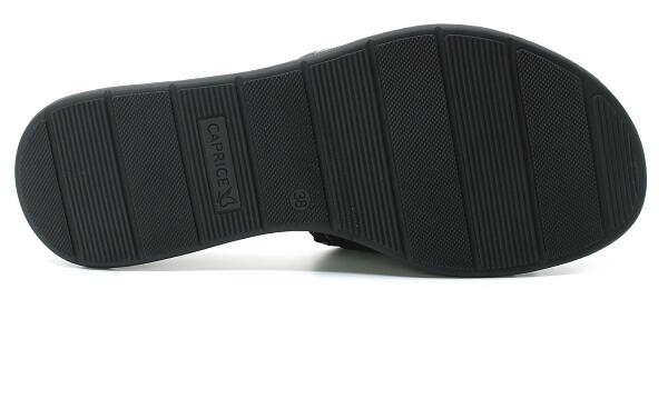 CAPRICE 9-27208-46 022 black nappa, dámské pantofle