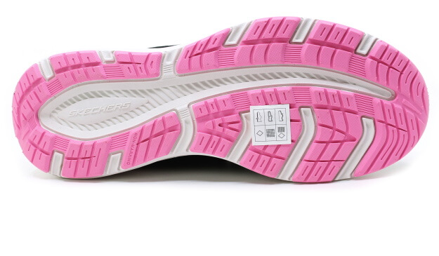 SKECHERS 303982L/BKPK Edgeride black/pink, dívčí tenisky vel.36