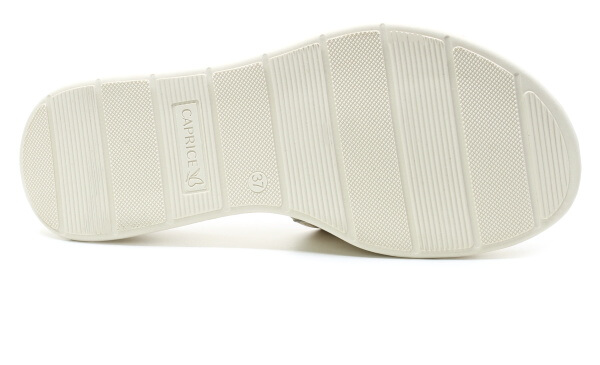 CAPRICE 9-27208-46 978 lt.gold metal, dámské pantofle